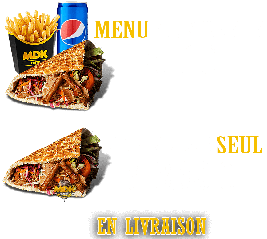 livraison Kebab à  kebab st antoine la foret 76170